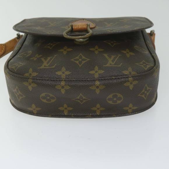 LOUIS VUITTON Monogram Saint Cloud MM Shoulder Bag M51243 LV Auth 61460 - Picture 5 of 16